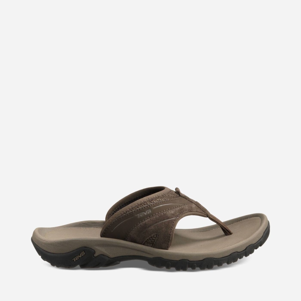 Teva Pajaro - Men's Teva Hiking Sandals - Coffee | India (PRMJ71680)